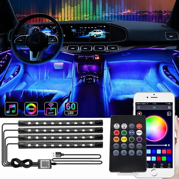 Bandes LED plancher